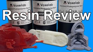 Printing with Voxelab Resins  Voxelab resin review [upl. by Afinom]