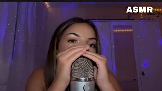 ASMR  BRUITS DE BOUCHE INTENSE proche du micro 💋😴 [upl. by Ettevy]