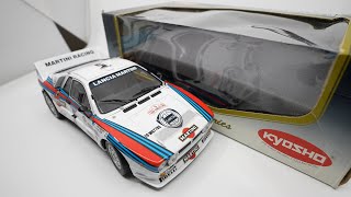 Kyosho Lancia Rally 037 118 Unboxing amp First Impressions [upl. by Gabriele648]