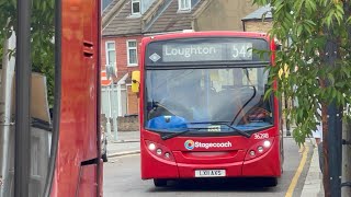 Shabby Full Ride  FIRST TIME  Bus Route 549  South Woodford  Loughton  36298  Stagecoach [upl. by Ecinahc]