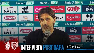 INTERVISTA  mister Viali post BariReggiana [upl. by Nafri]