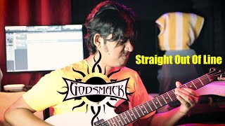 Straight Out Of Line  Godsmack  Guitar Solo Cover  SDH [upl. by Saenihp]