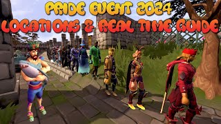 RuneScape Pride Event 2024 Locations and Real Time Guide [upl. by Solracsiul]