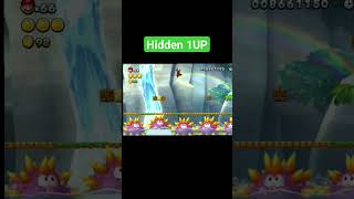 How To Find Hidden 1UP In Urchin Shoals  Super Mario Bros U Deluxe [upl. by Alessig]