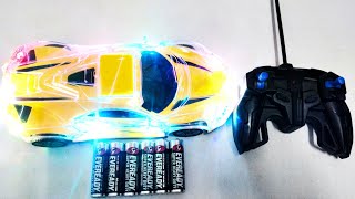 3d Lid Lights Alo RC Car  Unboxing amp Testing Tv Cartoy [upl. by Adnat]