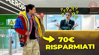 Indossare Tutta la Valigia per RISPARMIARE sul Volo  Cose da NON Fare in Vacanza  theShow [upl. by Marilyn375]