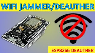 Making WiFi Jammer With NodeMCU ESP8266 at home  WiFi Deauther  Abdulla Tech 49 [upl. by Trix906]