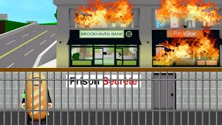 JAI CONSTRUIT UNE PRISON SECRÈTE DANS LA BANQUE SUR BROOKHAVEN ROBLOX [upl. by Ibbor130]