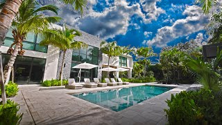 Tour EPIC Modern Mansion in Miami  The Best Luxury Homes [upl. by Vareck]