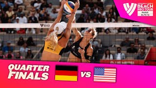 LudwigLippmann vs NussKloth  Quarter Finals Highlights Paris 2023 BeachProTour [upl. by Bondy]