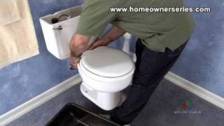 How to Fix a Toilet  Wooden SubFlooring Flange Repair  Part 1 of 3 [upl. by Gen474]