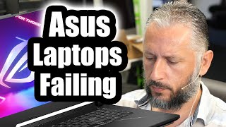 High End Asus Laptops are failing Expensive G733Z Scar No Power Repair [upl. by Gisele]