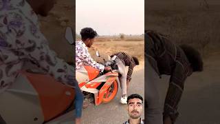 KTM ka accident 😱😆😆baat to shi hKidsGreenscreenvideo [upl. by Ellac]