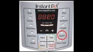 How to use Instant Pot as a Pressure Steamer [upl. by Bose]