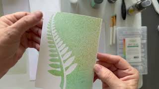 Simple But Effective Card Making With GORGEOUS Stencils [upl. by Acimot]