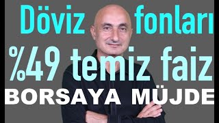 I temiz faiz  Altında çılgın hedef  En iyi döviz fonları  Borsaya müjde [upl. by Abana377]