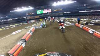 GoPro HD Lance Vincent Main Event 2012 Monster Energy Supercross Toronto [upl. by Walczak]