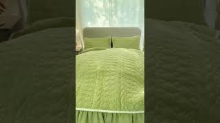 prepare this milk velvet mattress covertatami mattress [upl. by Okoyik]