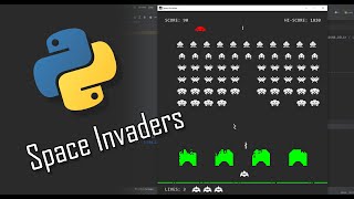 Space Invaders with Python [upl. by Heinrick]