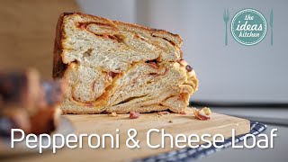 Pepperoni amp Cheese Loaf Recipe [upl. by Atiuqin]