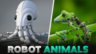 10 Amazing Robot Animals That Will Blow Your Mind [upl. by Naveb581]