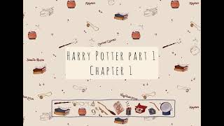 Harry Potter and the philosopher’s stone audiobook Stephen Fry chapter 1 [upl. by Yerag]