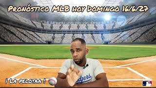 Pronóstico Deportivo hoy Domingo 16624 MLB béisbol🍀y 🙏 [upl. by Ednalrim342]