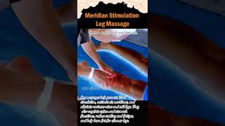 Meridian Stimulation Leg Massage legmassage relievefatigue slimlegs healthylegs homemassage [upl. by Killam]