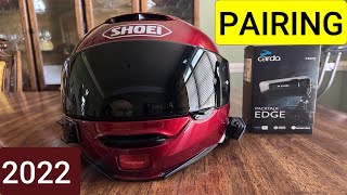 Packtalk Edge Installation Shoei Neotec 2 Helmet  How to Pair [upl. by Goodman637]