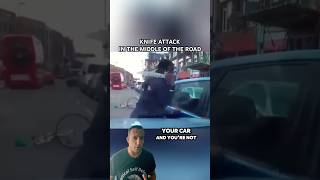 Knife Attack In The Middle Of The Road shorts [upl. by Ekram]