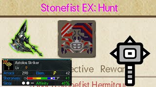 Astalos Striker vs Stonefist EX  Aerial Hammer  MHGU [upl. by Torruella]