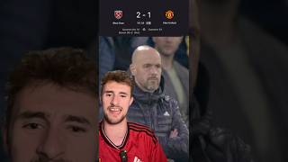 THEY WERE TRYING TO GET TEN HAG SACKED ON PURPOSE 😱😳  WEST HAM 21 MAN UNITED [upl. by Ancell]