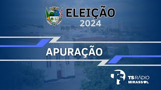 ELEIÇÕES 2024 EM MIRASSOL SP Apuração aovivo últimas notícias análises e entrevistas 06102024 [upl. by Ber]