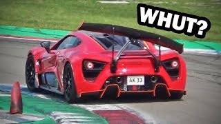 1200HP Zenvo TSRS  Active Aero amp BRUTAL Sound [upl. by Habeh]