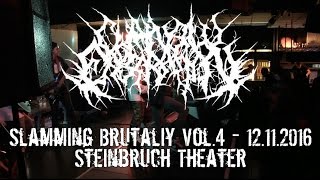 Chainsaw Castration Live  Slamming Brutality Vol4 Steinbruch Theater 12112016 Dani Zed [upl. by Jami725]