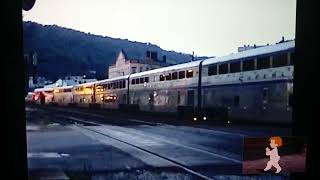 Wendy John amp Michael meet Peter PanAmtraks Capitol Limited Departs Cumberland Maryland [upl. by Senecal]