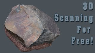 3D scanning with Photogrammetry for free  Tutorial [upl. by Goss325]