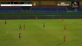 Sah Ke Gol Macam Ni🤔🤔 Bola Dari Fair Play SELANGOR FC Vs JDT III  Akhir 1 Piala Presiden 2024 [upl. by Lezti159]