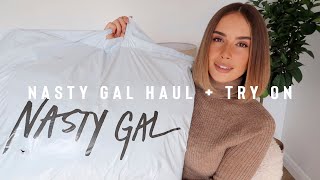 NASTY GAL HAUL AND TRY ON AD  Suzie Bonaldi [upl. by Nalyd]