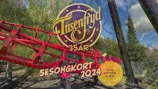 TusenFryd Sesongkort 2024 [upl. by Rolanda433]