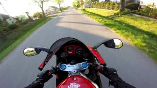 GoPro Aprilia RS 160 Polini Acceleration [upl. by Nimesh]