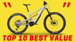 2024 Top 10 Best Value Electric Mountain Bikes Picks [upl. by Ecnarretal]