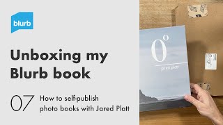 Blurb Photo Book Unboxing  Jared Platt Series [upl. by Castle]