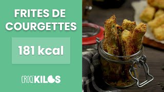 Frites de courgettes au four  CroqKilos [upl. by Eceinert]