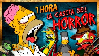 1 HORA de La Casita del Horror de LOS SIMPSON 1 Maratón de Capítulos  Drey Dareptil [upl. by Chick814]