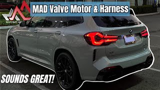 BEST SOUNDING BMW X3 M40i 🔥  MASTERY of ART amp DESIGN exhaust amp valves [upl. by Nofets]