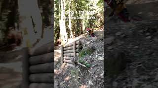 Doing a trail gap at Bernex bike park mtb bikepark gap ￼ [upl. by Aleron]