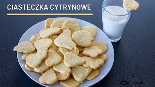 Ciasteczka cytrynowe  szybkie i smaczne [upl. by Kare]