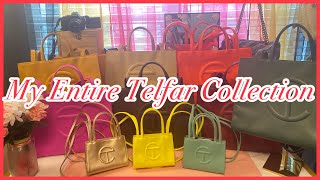 TELFAR COLLECTION  ALL THE COLORS OF THE HANDBAG RAINBOW TheCompletedLook [upl. by Llenej]