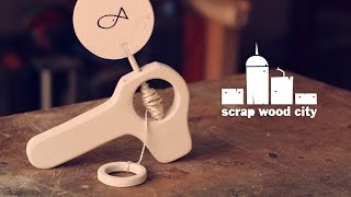 Wooden DIY animation toy [upl. by Ellives]